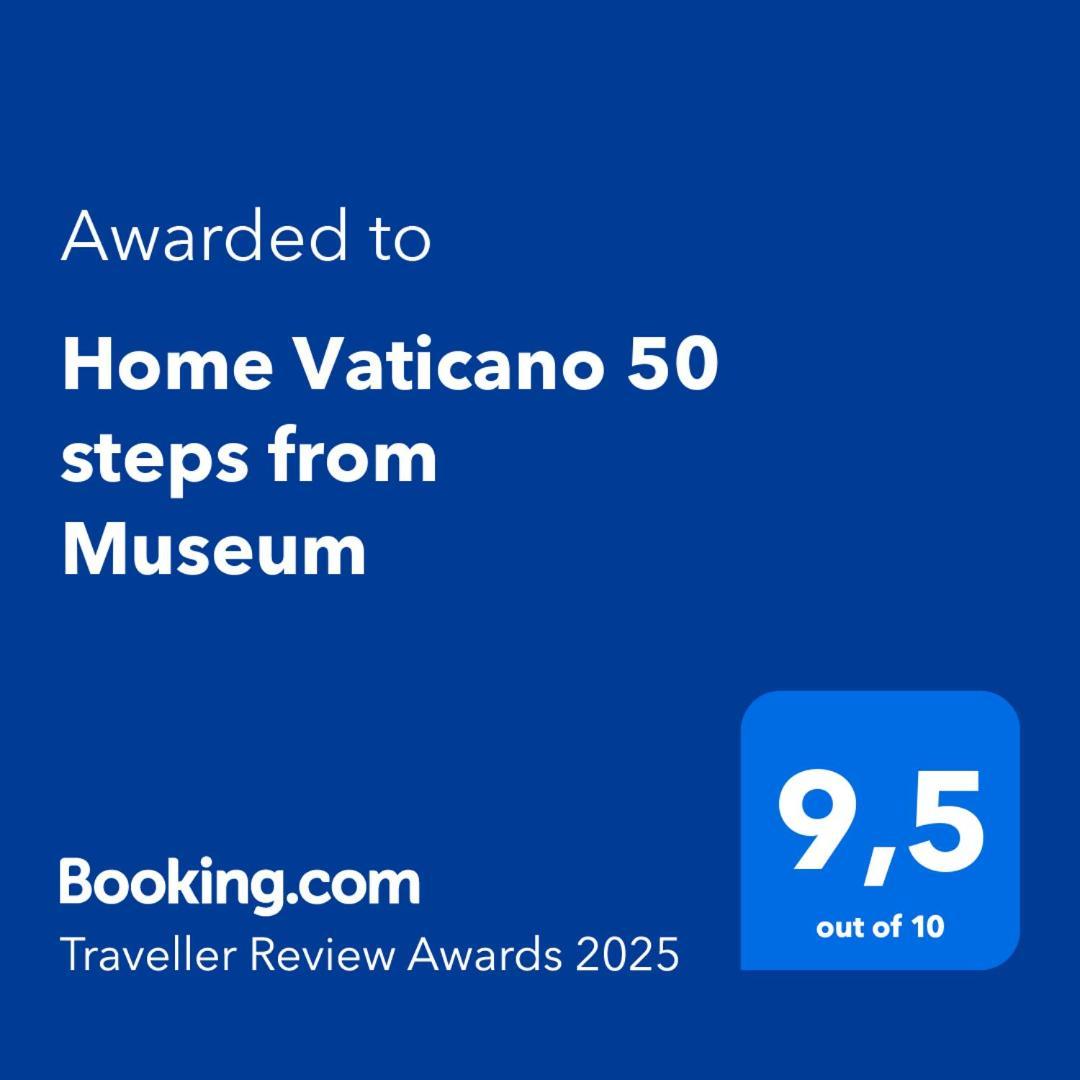 Home Vaticano 50 steps from Museum Roma Exterior foto